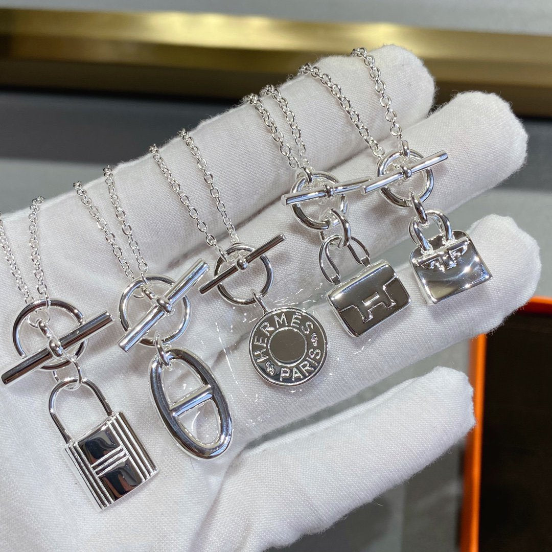 [Kincade Jewelery]CONSTANCE PEDANT SILVER NECKLACE