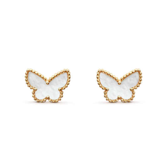 [Kincade Jewelery]SWEET BUTTERFLY MOP EARSTUDS