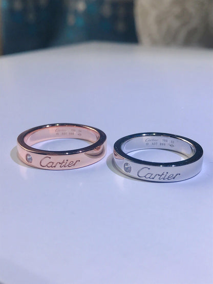 [Kincade Jewelery]C PLATINUM 1 DIAMOND RING