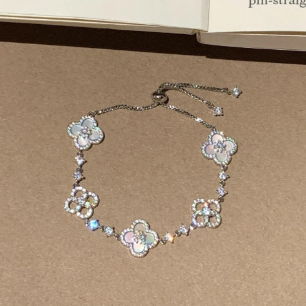 [Kincade Jewelery]Kincade 5 MOTIF PINK BLUE RED WHITE BRACELET