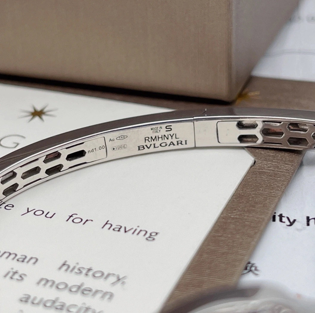 [Kincade Jewelery]HAUTE COUTURE SILVER SERPENTI BRACELET