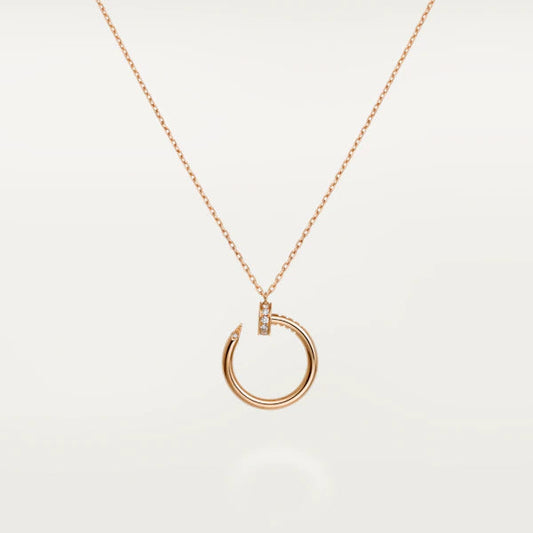 [Kincade Jewelery]JUSTE NECKLACE PINK GOLD