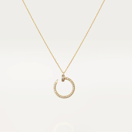 [Kincade Jewelery]JUSTE NECKLACE GOLD DIAMONDS