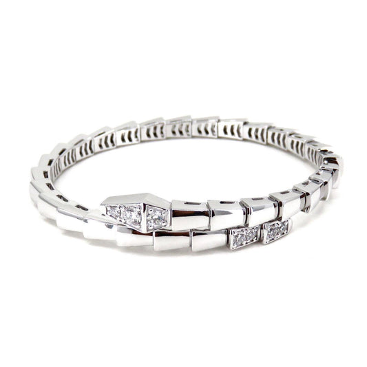 [Kincade Jewelery]SERPENTI BRACELET DIAMONDS SILVER