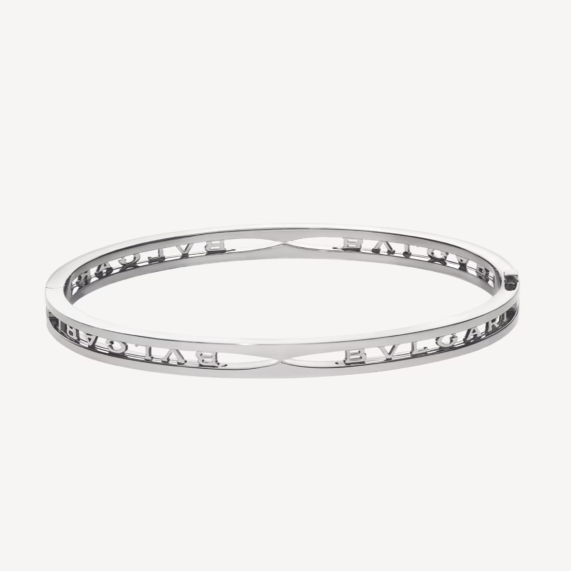 [Kincade Jewelery]ZERO 1 SPIRAL LOGO SILVER BRACELET