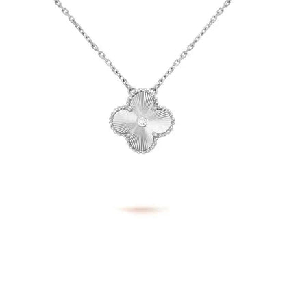 [Kincade Jewelery]Kincade  15MM DIAMOND LASER NECKLACE SILVER