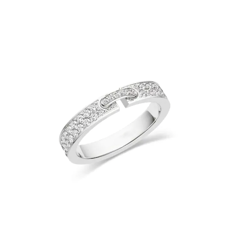 [Kincade Jewelery]ALLIANCE LIENS VIDENCE PAVED DIAMOND 4MM RING