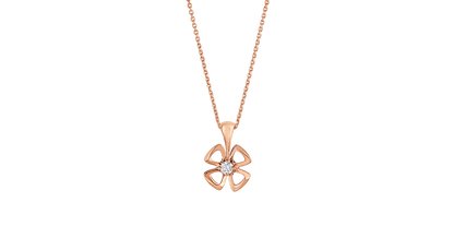 [Kincade Jewelery]FIOREVER NECKLACE DIAMOND CENTER