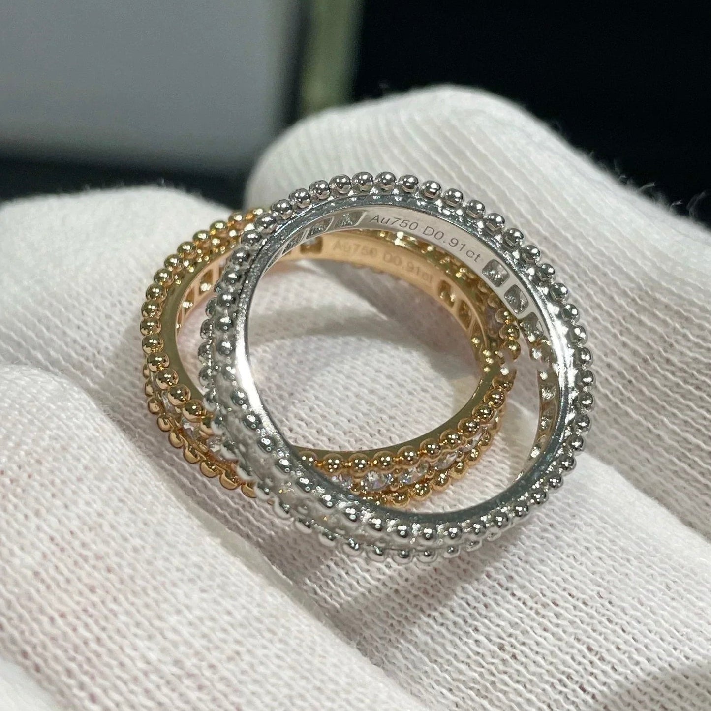 [Kincade Jewelery]PERLEE DIAMOND ROSE GOLD RING