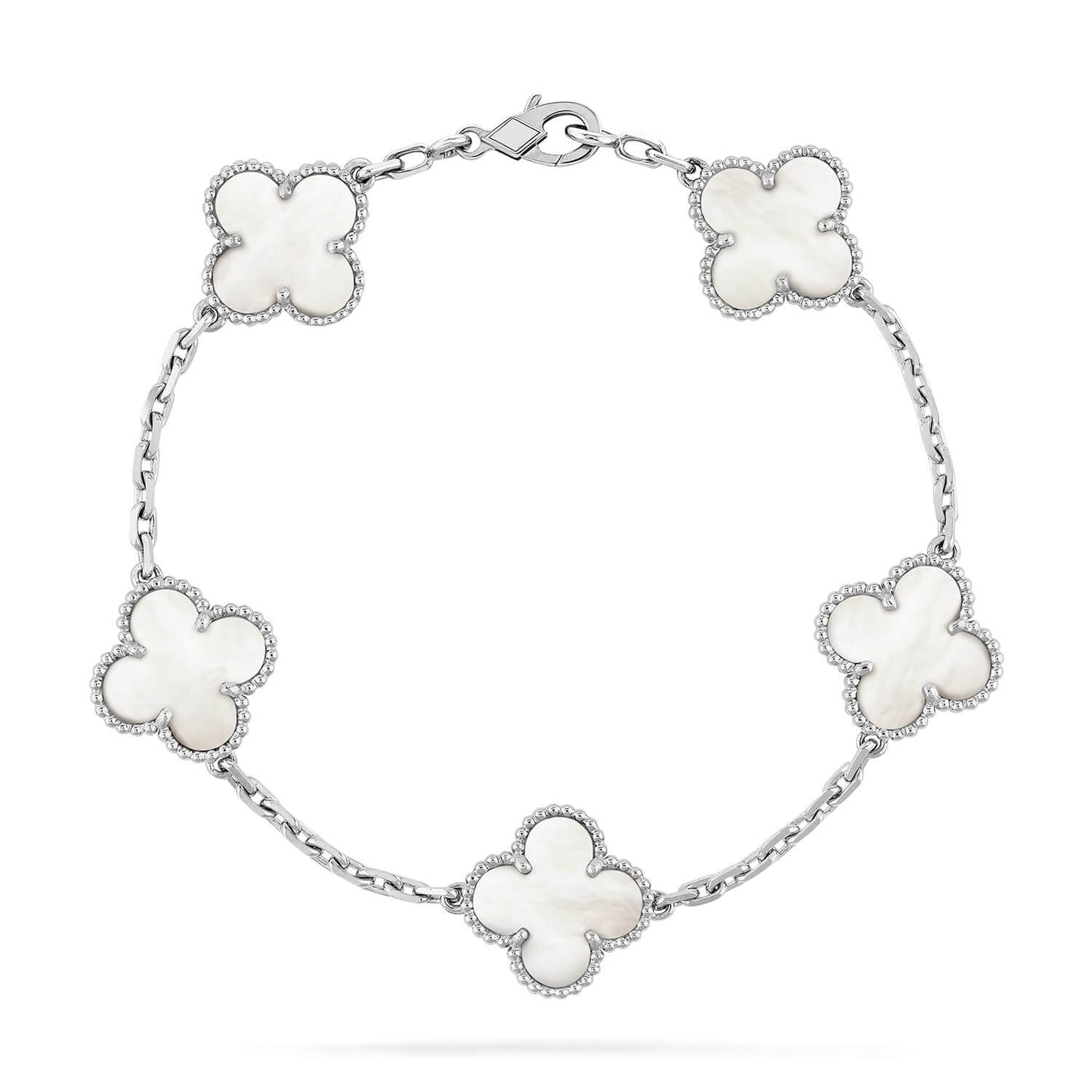 [Kincade Jewelery]Kincade SILVER MOP 5 MOTIF BRACELET
