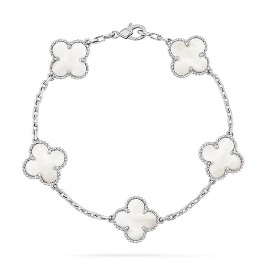 [Kincade Jewelery]Kincade SILVER MOP 5 MOTIF BRACELET