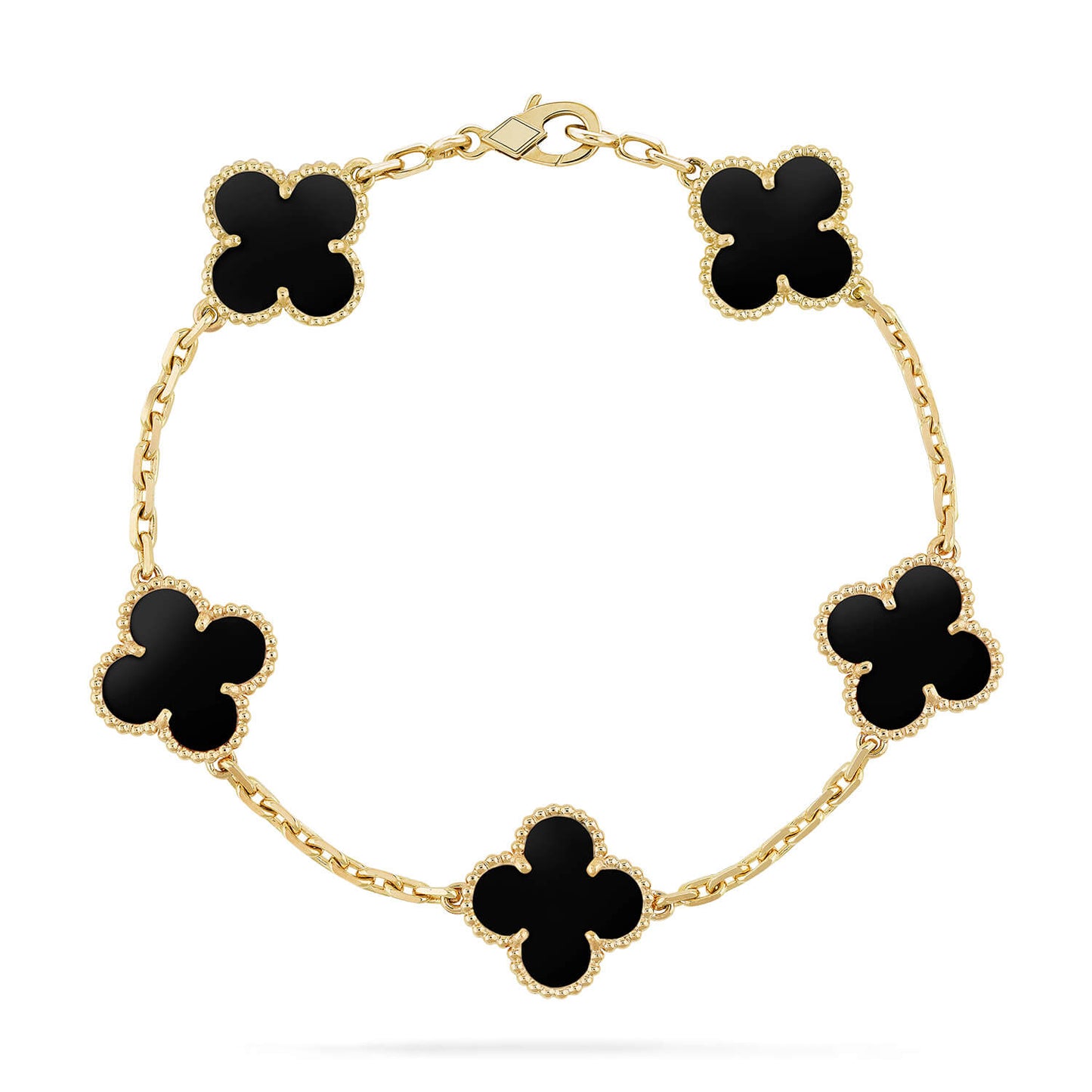[Kincade Jewelery]Kincade  5 MOTIFS BLACK ONYX BRACELET