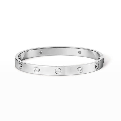 [Kincade Jewelery]LOVE BRACELET 6.1MM 4 DIAMONDS