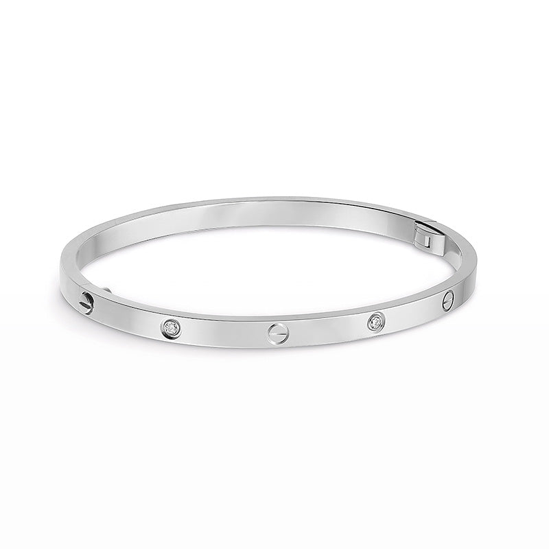 [Kincade Jewelery]LOVE BRACELET 3.65MM 6 DIAMONDS