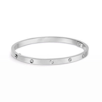[Kincade Jewelery]LOVE BRACELET 3.65MM 6 DIAMONDS