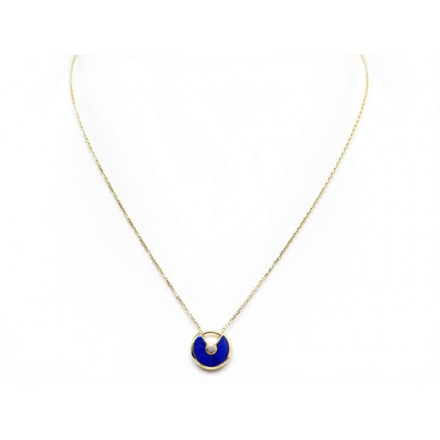[Kincade Jewelery]AMULETTE ROSE GOLD AGATE NECKLACE