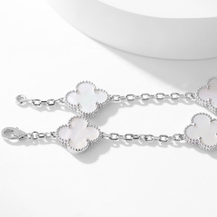 [Kincade Jewelery]KincadeS THE 10-MOTIFS WHITE MOTHER OF PEARL NECKLACE