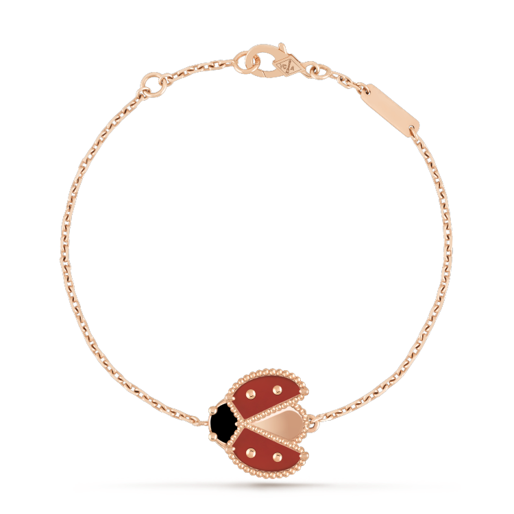 [Kincade Jewelery]LUCKY SPRING 1 MOTIF PINK GOLD BRACELET