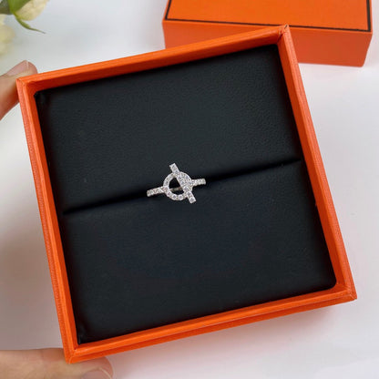 [Kincade Jewelery]ECHAPPEE RING SILVER DIAMOND