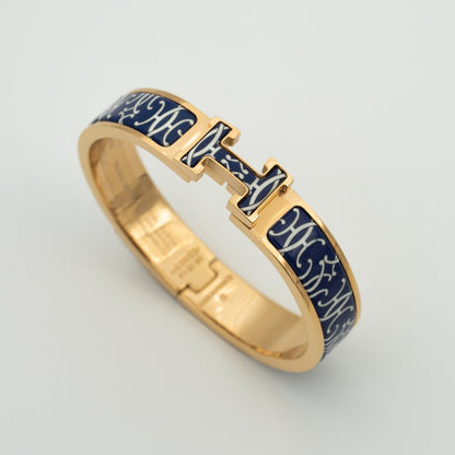 [Kincade Jewelery]H BRACELET BLACK MULTICOLOR