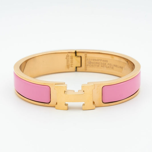 [Kincade Jewelery]H PINK BRACELET
