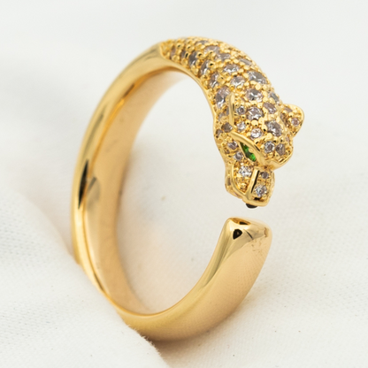 [Kincade Jewelery]PANTHERE RING DIAMOND 7.3MM