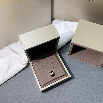 [Kincade Jewelery]JEUX DE PINK GOLD DIAMOND NECKLACE