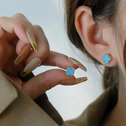 [Kincade Jewelery]Kincade MINI 9.5MM ONYX STUD EARRINGS SILVER