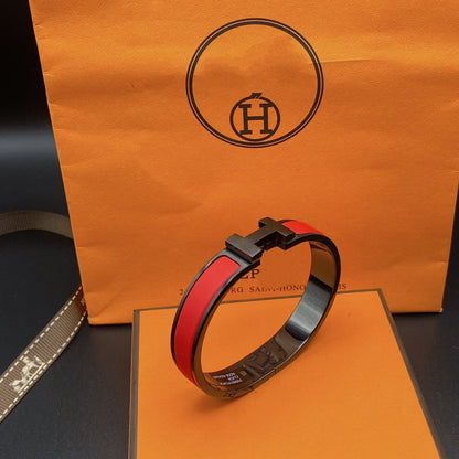 [Kincade Jewelery]CLIC HM SO BLACK RED BRACELET