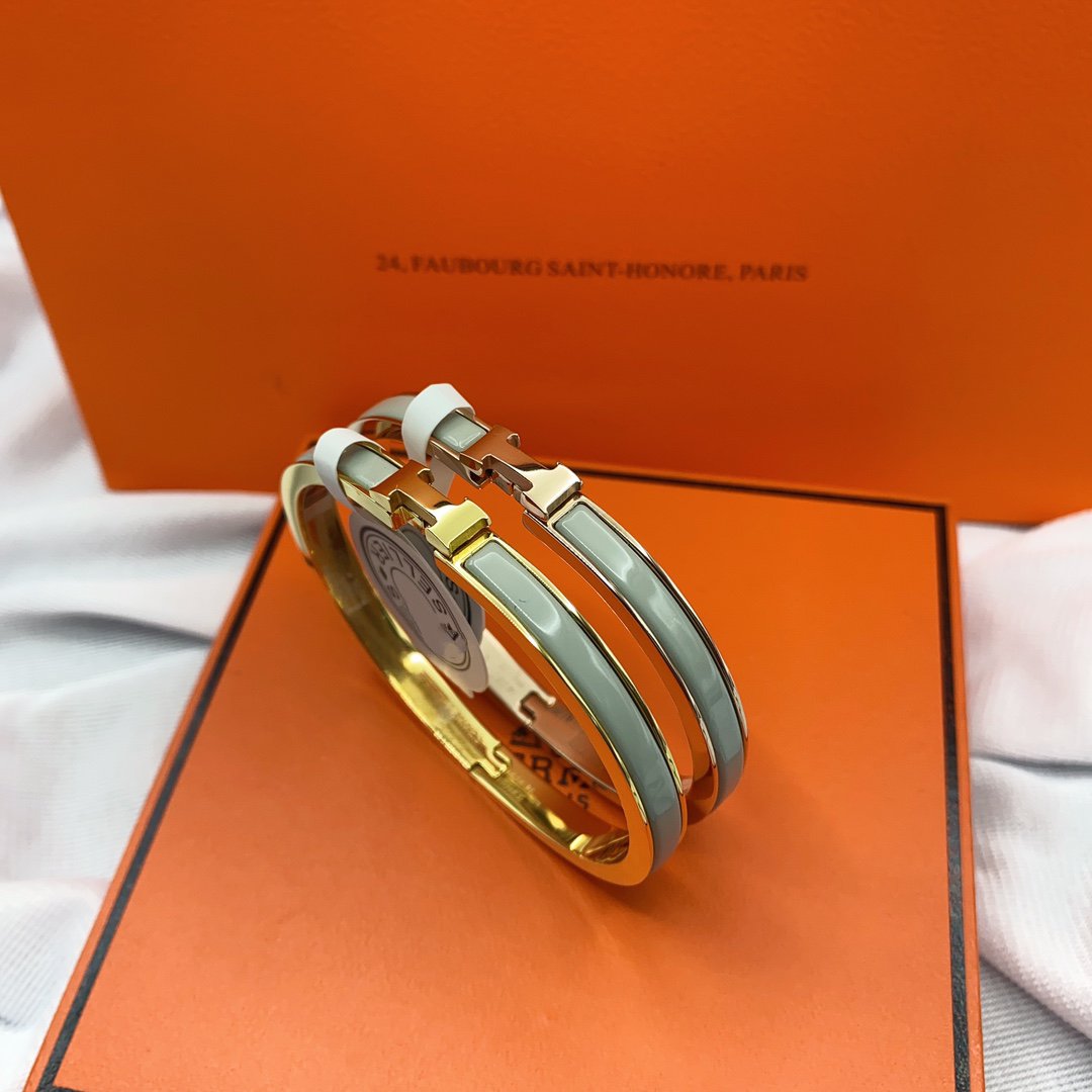 [Kincade Jewelery]CLASSIC HM CLIC GREEN 8MM ENAMEL BRACELET