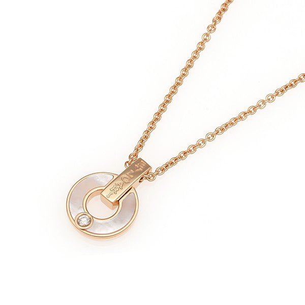 [Kincade Jewelery]GARI NECKLACE PINK GOLD MOP