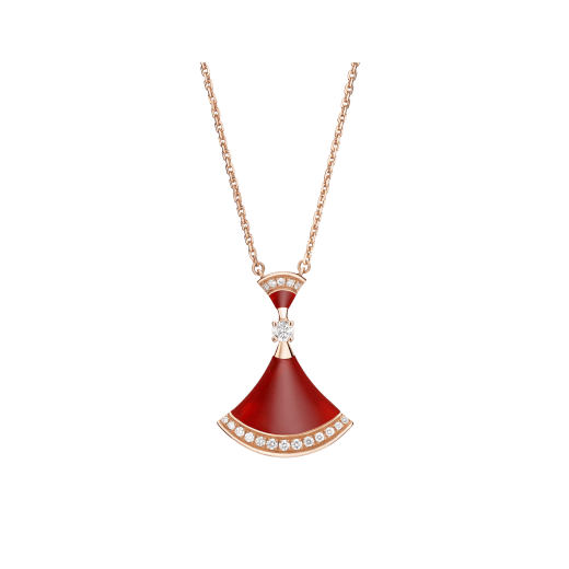 [Kincade Jewelery]DREAM NECKLACE CARNELIAN DIAMOND