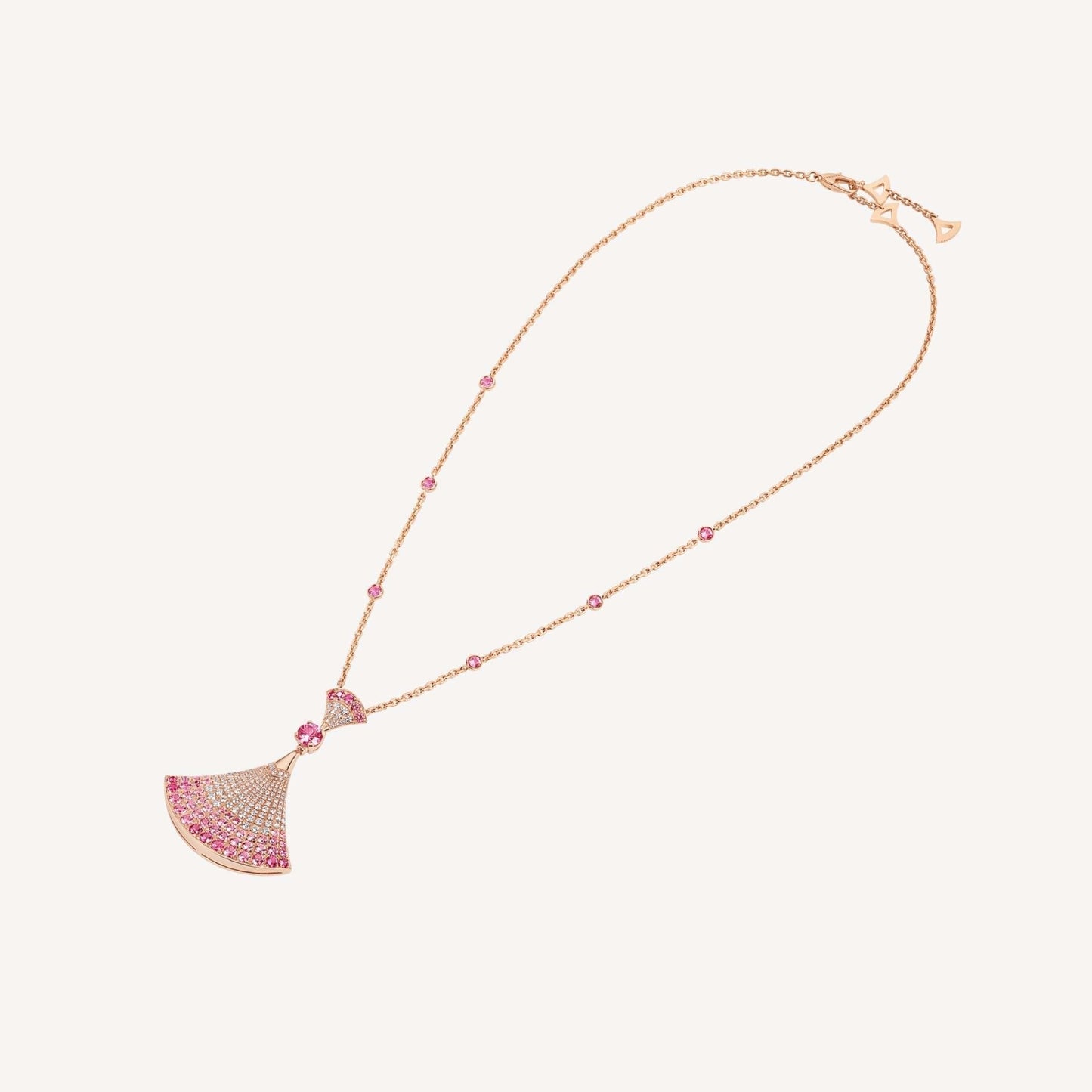 [Kincade Jewelery]DREAM NECKLACK DIAMOND PINK GOLD