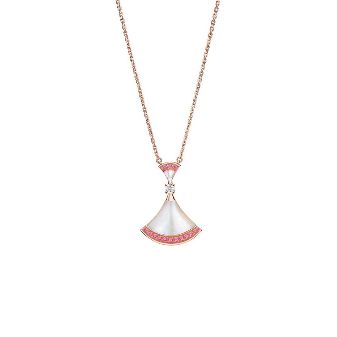 [Kincade Jewelery]DREAM NECKLACE MOP PINK DIAMOND