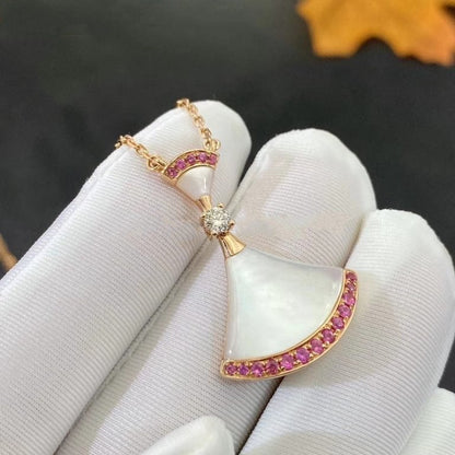 [Kincade Jewelery]DREAM NECKLACE MOP PINK DIAMOND