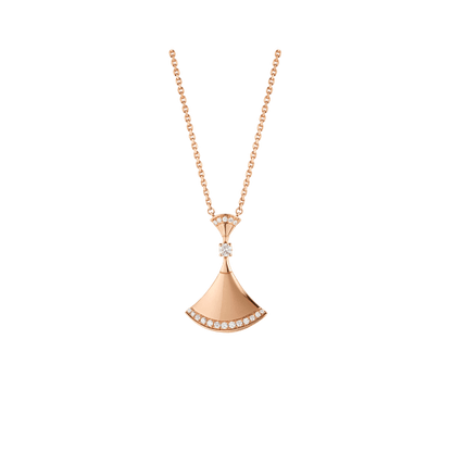 [Kincade Jewelery]DREAM NECKLACE PINK GOLD DIAMOND
