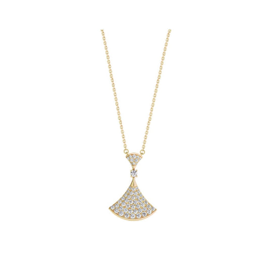 [Kincade Jewelery]DREAM NECKLACE GOLD FULL DIAMOND