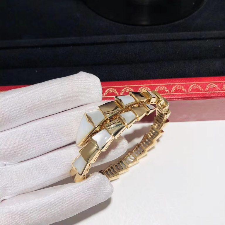 [Kincade Jewelery]SERPENTI BRACELET MOP GOLD