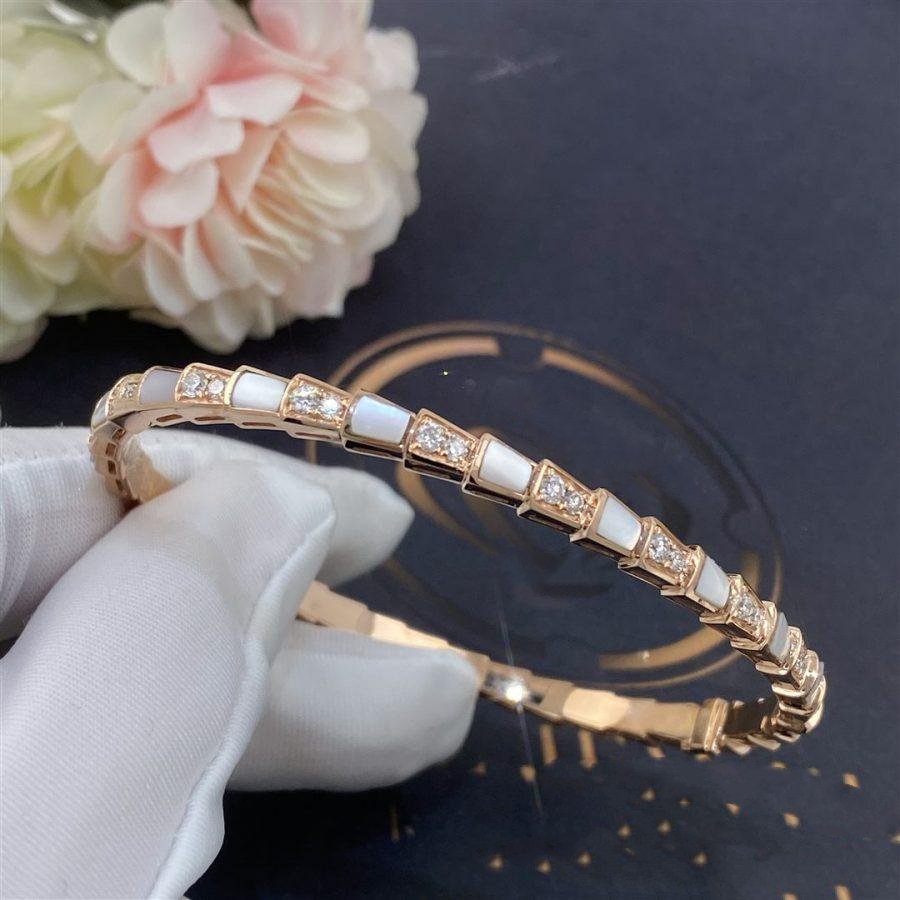 [Kincade Jewelery]SERPENTI BRACELET PINK GOLD MOP DIAMOND