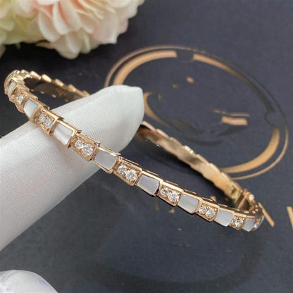 [Kincade Jewelery]SERPENTI BRACELET PINK GOLD MOP DIAMOND