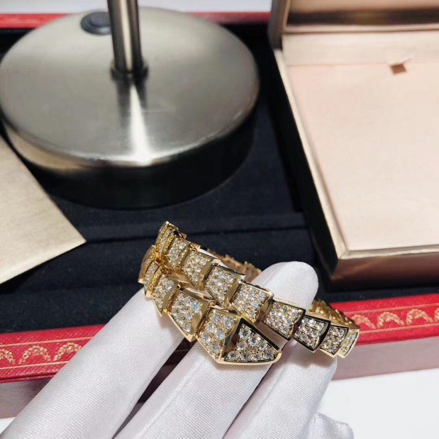[Kincade Jewelery]SERPENTI BRACELET 8MM GOLD DIAMOND