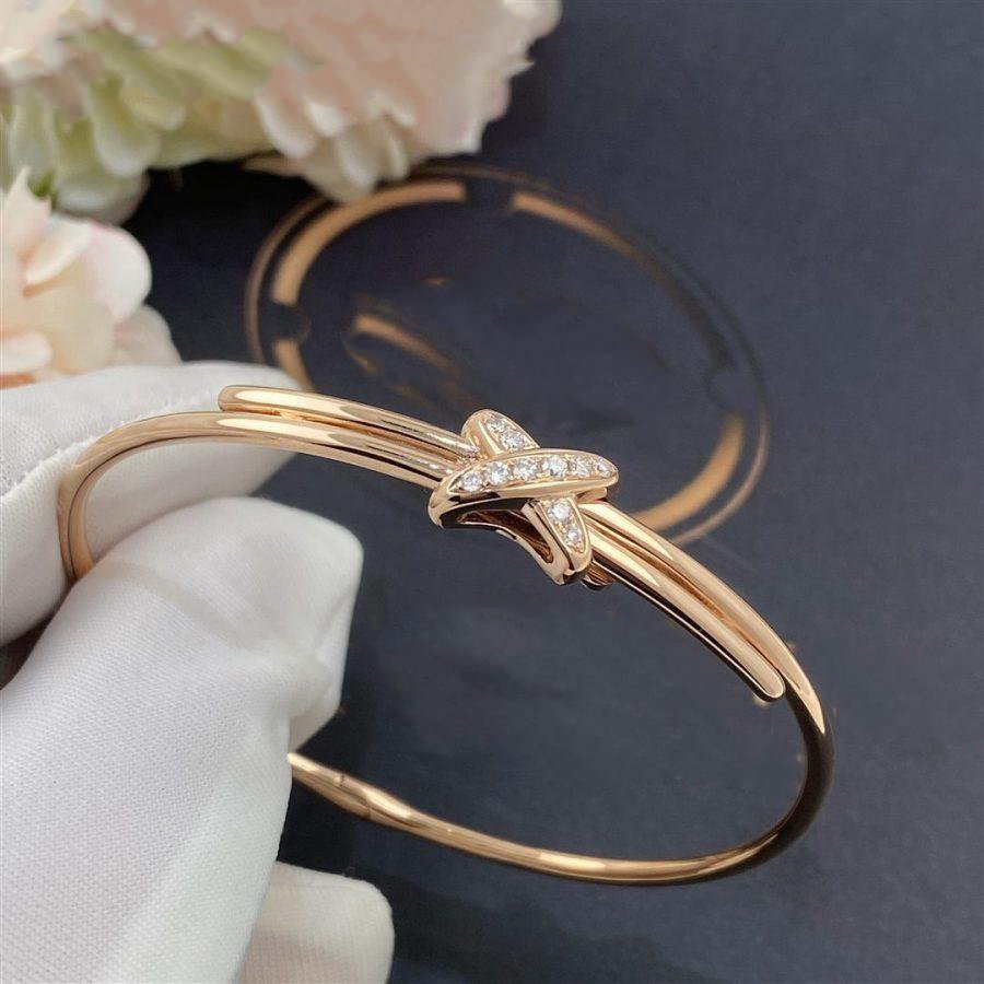 [Kincade Jewelery]JEUX DE BRACELET PINK GOLD DIAMONDS