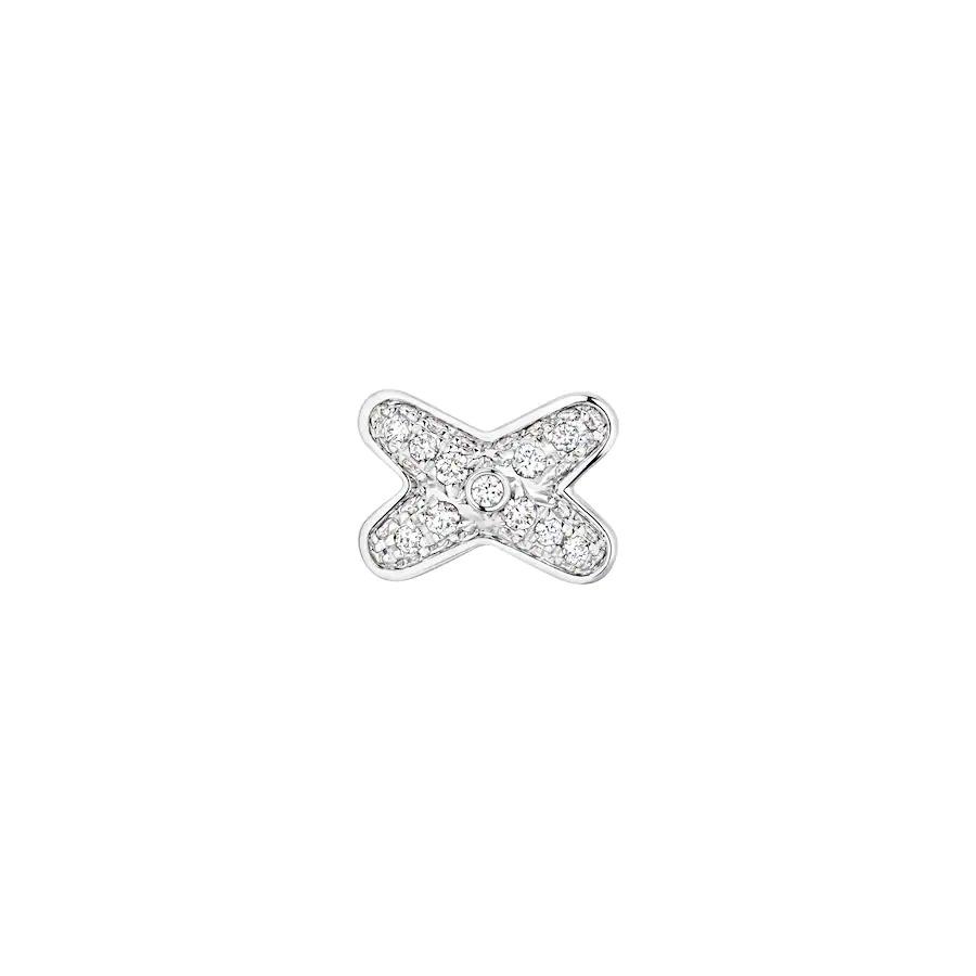 [Kincade Jewelery]JEUX DE SILVER DIAMOND EARRINGS