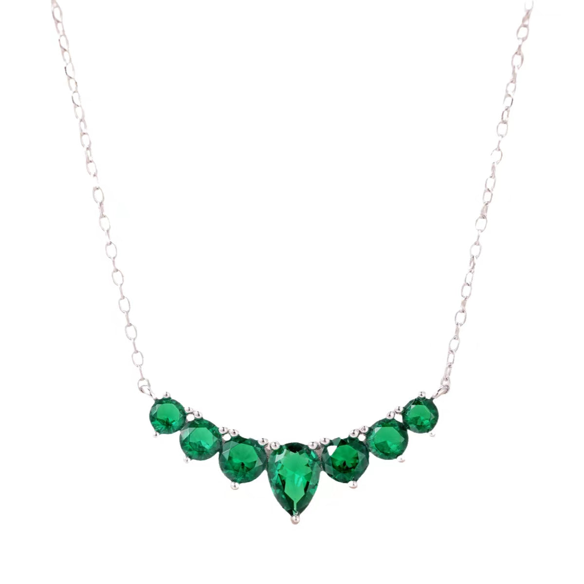 [Kincade Jewelrys]Dainty Colorful Heart Necklace