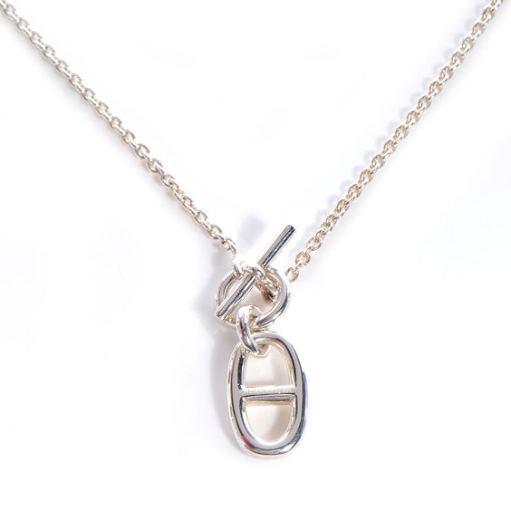 [Kincade Jewelery]HM CHAINE D'ANCRE PENDANT NECKLACE STERLING SILVER