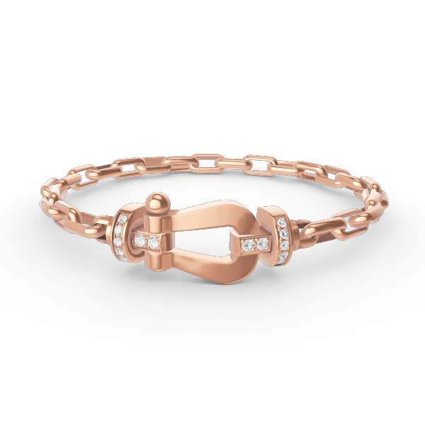 [Kincade Jewelery]FORCE LARGE HORSESHOE CLASP  METAL BRACELET