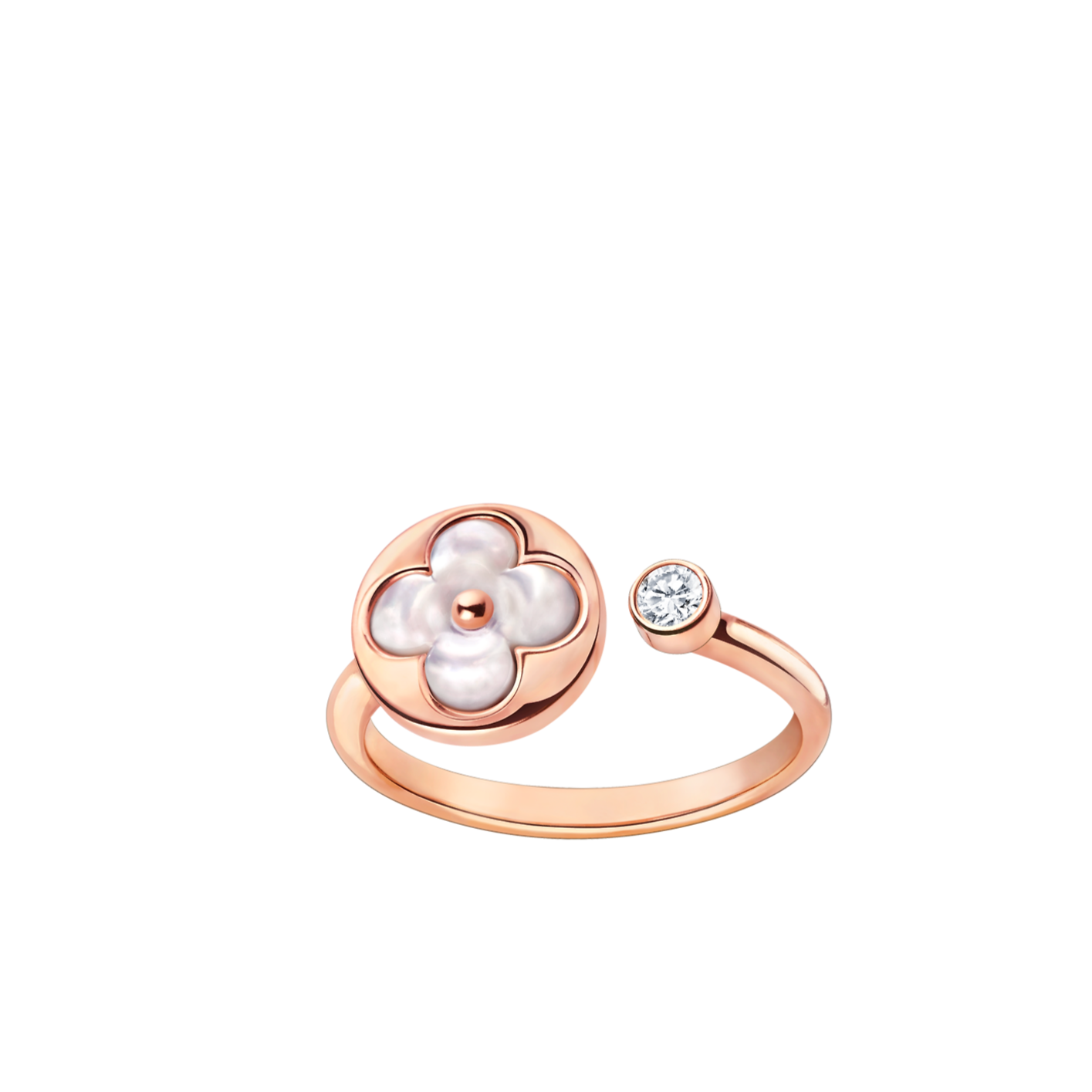 [Kincade Jewelery]SUN 1 DIAMOND PINK MOP RING