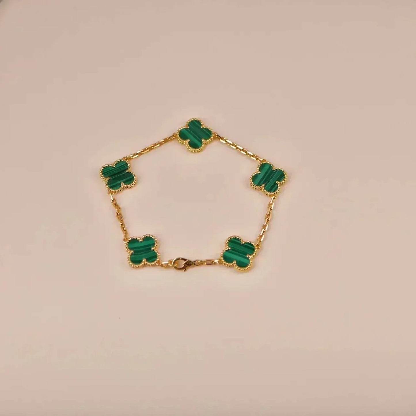 [Kincade Jewelery]Kincade 5 MOTIFS MALACHITE BRACELET