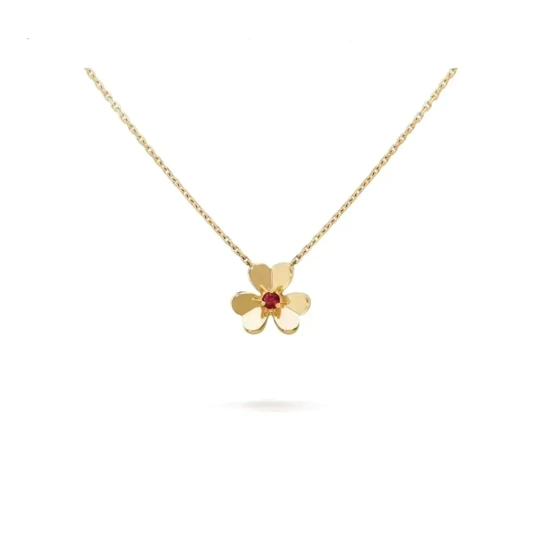 [Kincade Jewelery]FRIVOLE GOLD FLOWER NECKLACE