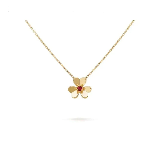 [Kincade Jewelery]FRIVOLE GOLD FLOWER NECKLACE